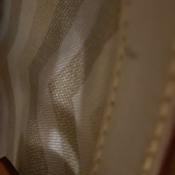 Dooney &Bourke Shelby Shopper in gray with honey accents hardware in gold EUC - Picture 10 of 15